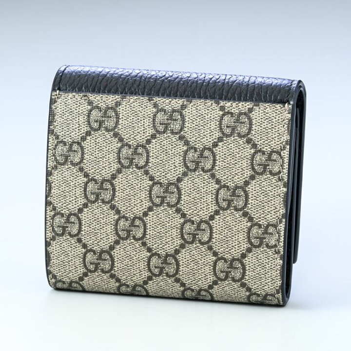 楽天市場】エントリー11倍！5/30-6/30☆グッチ GUCCI 二つ折り財布  