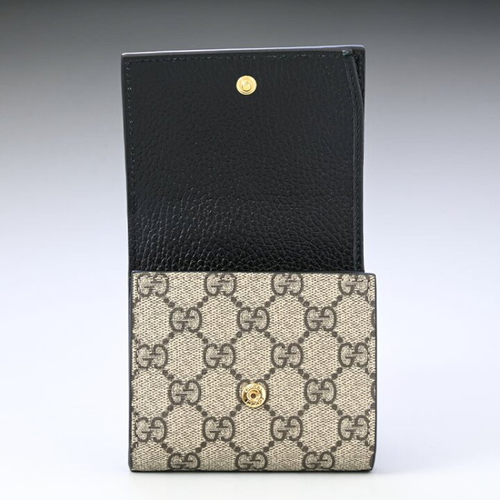 楽天市場】グッチ GUCCI 二つ折り財布 ミニ財布 レディース プチ  