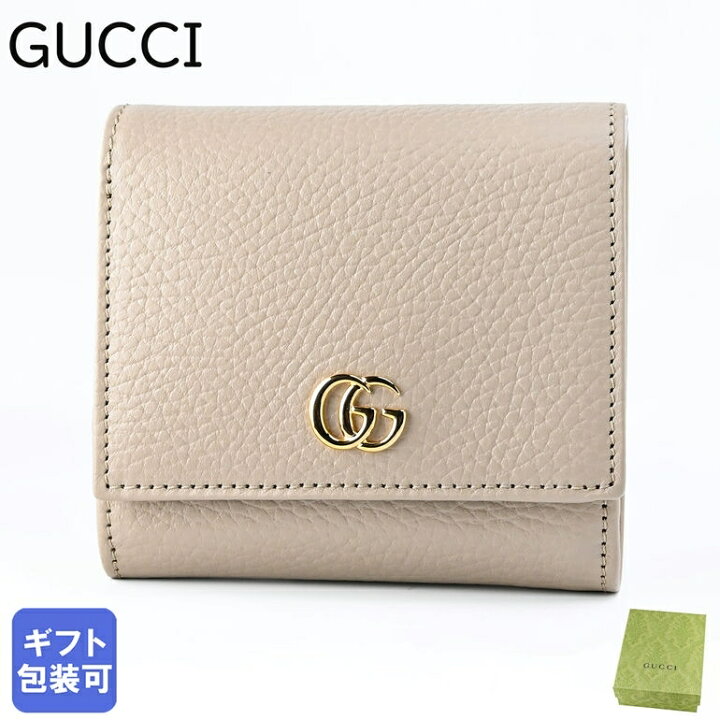 楽天市場】エントリー10倍！6日-10日12時☆ グッチ GUCCI 二つ折り財布  