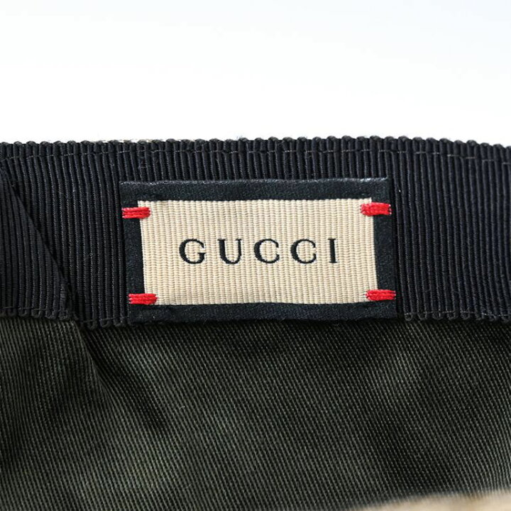 楽天市場】グッチ GUCCI ベースボールキャップ キャップ 帽子 パッチ 