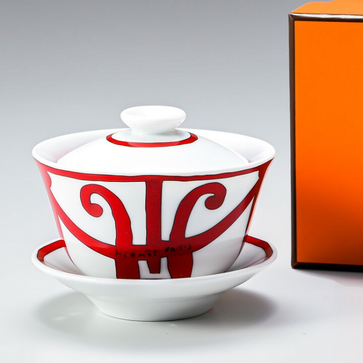 楽天市場】エルメス HERMES ガダルキヴィール レッド 011082P 湯呑茶碗  
