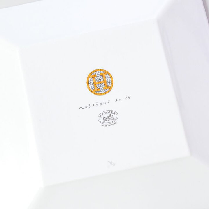 楽天市場】エルメス HERMES モザイク ヴァンキャトル ゴールド 