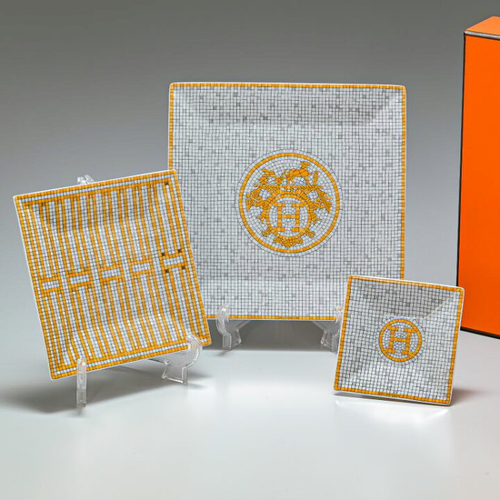 楽天市場】エルメス HERMES モザイク ヴァンキャトル ゴールド 