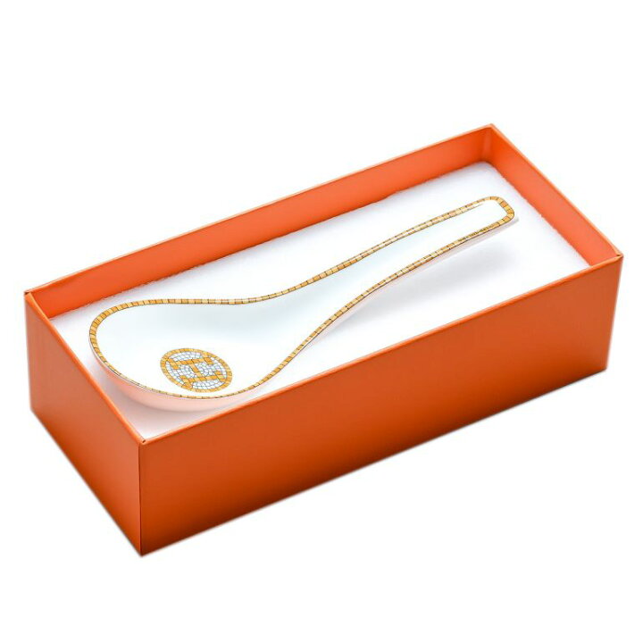 楽天市場】エルメス HERMES スープスプーン モザイク ヴァンキャトル 