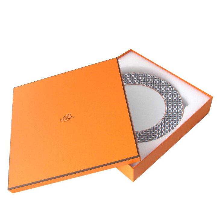 楽天市場】エルメス HERMES タイ・セット TIE SET マンダリン 21cm 