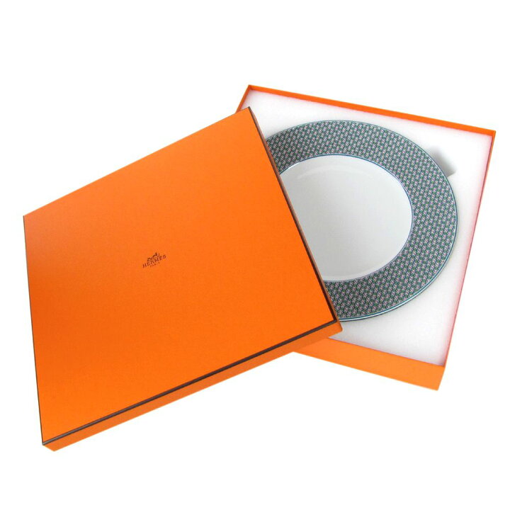 楽天市場】エルメス HERMES タイ・セット TIE SET ミント 30cm 