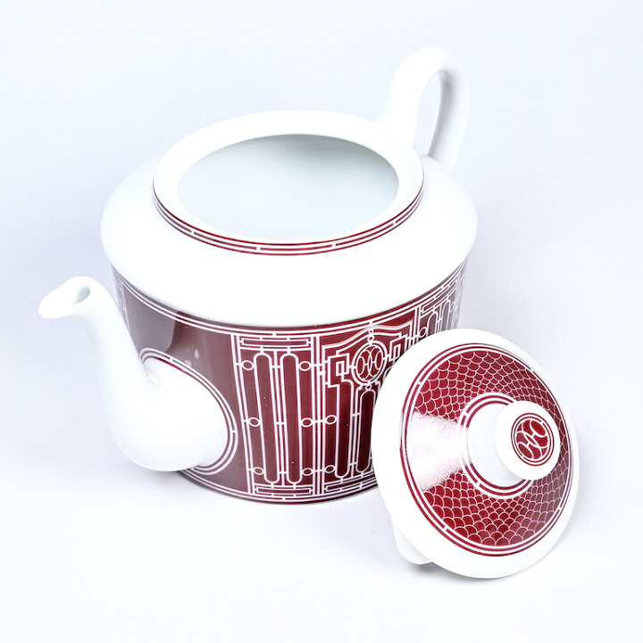 楽天市場】エルメス HERMES Hデコ ティーポット H DECO ROUGE Hデコ  