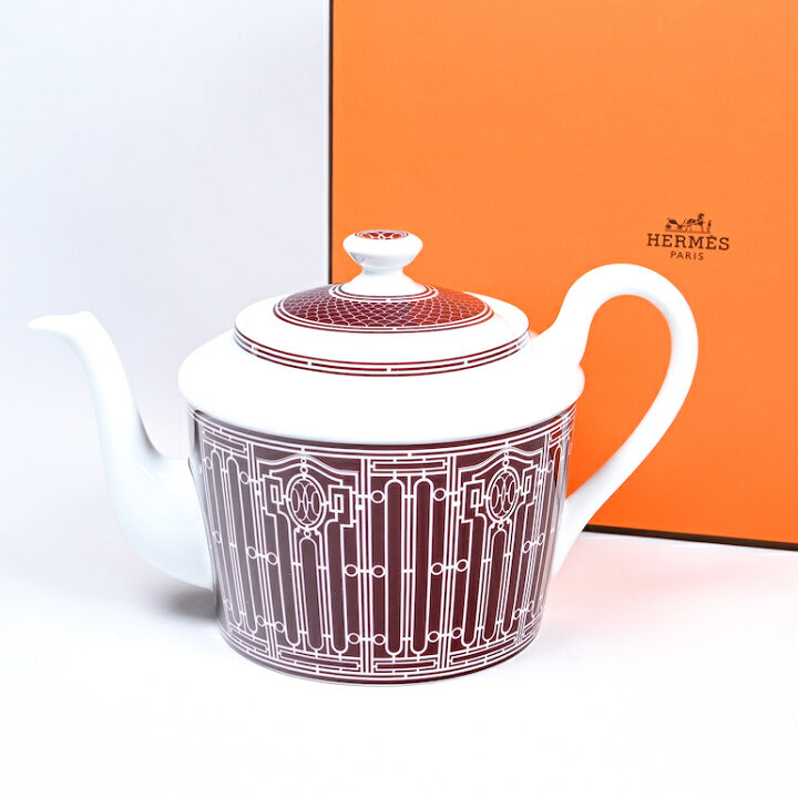 楽天市場】エルメス HERMES Hデコ ティーポット H DECO ROUGE Hデコ  