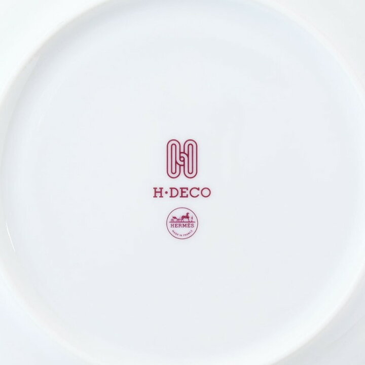楽天市場】エルメス HERMES プレート ペア Hデコ H DECO ROUGE Hデコ 