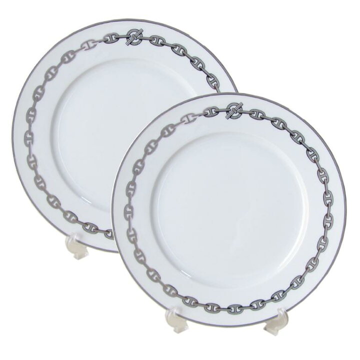 楽天市場】エルメス HERMES シェーヌダンクル プラチナ 004125p2 30cm 