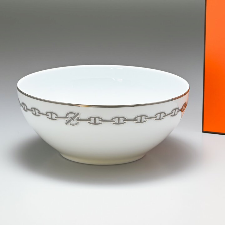 楽天市場】エルメス HERMES シェーヌダンクル プラチナ 004128p 25cm 