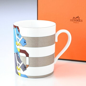 楽天市場】【新品】 エルメス マグカップ アニモー ナッテ シングル  