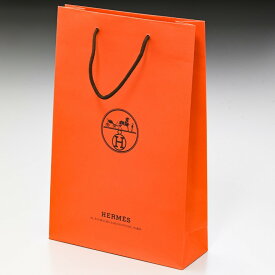 【袋のみの購入不可】エルメス 純正紙袋 ショッパー ショッピングバッグ Mサイズ 有料 もれなくエルメスのリボンでラッピング ※必ずエルメス商品と一緒にご購入ください 袋のみの購入はキャンセルさせていただきます。