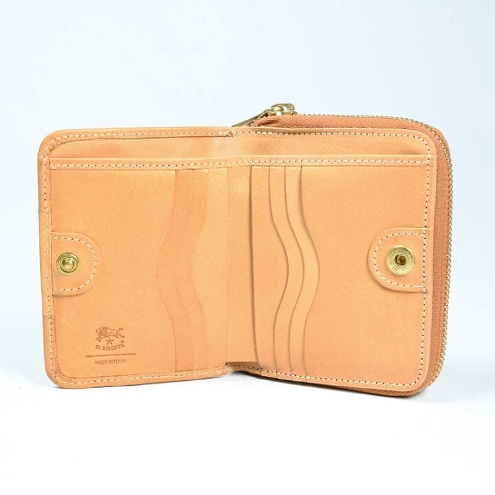 楽天市場】【10%OFF】イルビゾンテ IL BISONTE 二つ折り財布 メンズ  