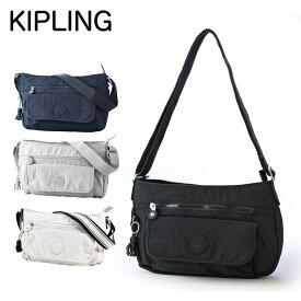 キプリング Kipling ショルダーバッグ レディース クロスボディ SYRO シロ 全4種 K13163 ブラック ダークネイビー ライトグレー ライトサンド