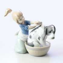楽天市場】リヤドロ 人形 犬の通販