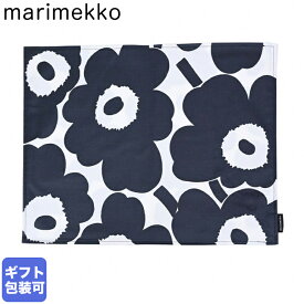 【エントリー10倍★24日20:00から27日9:59】マリメッコ marimekko プレイスマット ランチョンマット PIENI UNIKKO ピエニ ウニッコ ブラック×ホワイト 071694 190 メール便可275円【スペシャルラッピングB対応(別売り)】