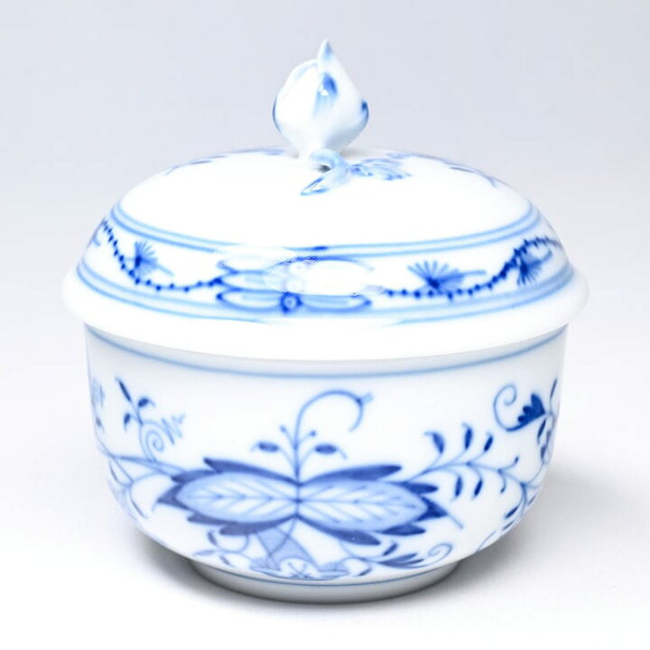 楽天市場】マイセン ブルーオニオン シュガーボックス Meissen 800101 