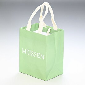 【袋のみの購入不可】マイセン ドイツ本国の紙袋 ショッパー ショッピングバッグ Sサイズ H23cm×W18cm×D13cm ※対象のマイセン商品と同時購入