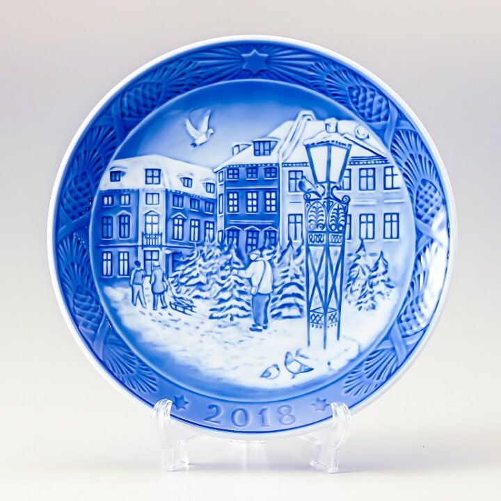 楽天市場】10%OFF！ロイヤルコペンハーゲン イヤープレート 2018年 