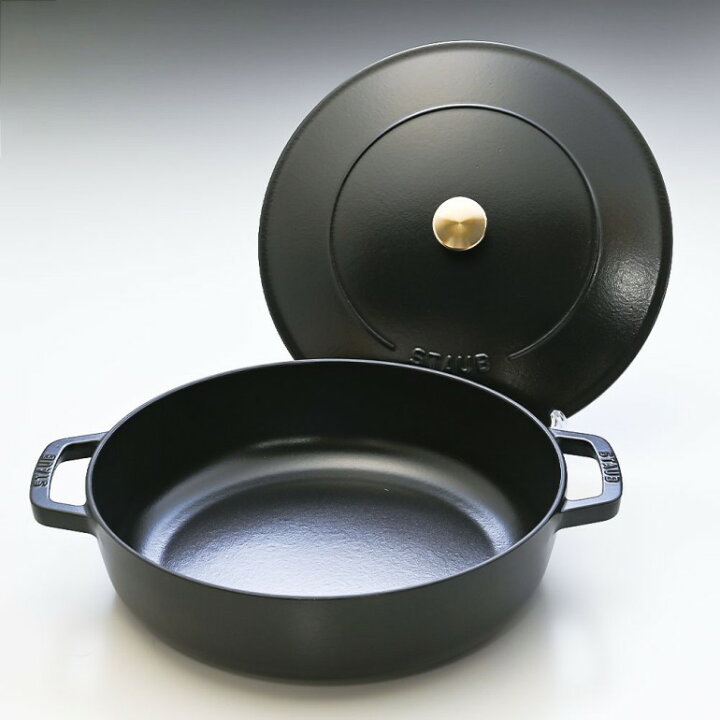 楽天市場】ストウブ staub ブレイザー ソテーパン 28cm 鋳物 ホーロー 