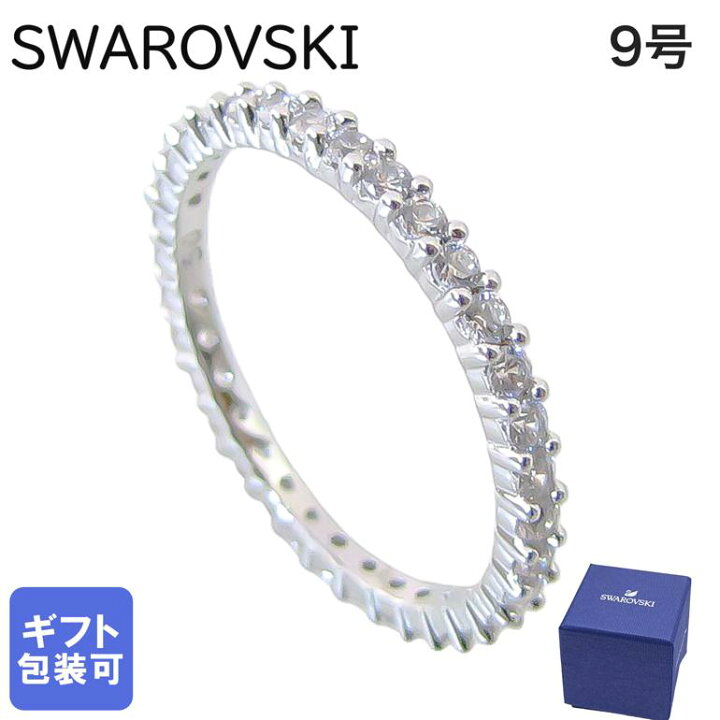 楽天市場】スワロフスキー SWAROVSKI リング 指輪 9号 ヴィットーレ 