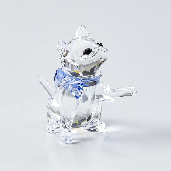 楽天市場】スワロフスキー SWAROVSKI フィギュリン 子ネコ フィギュア 