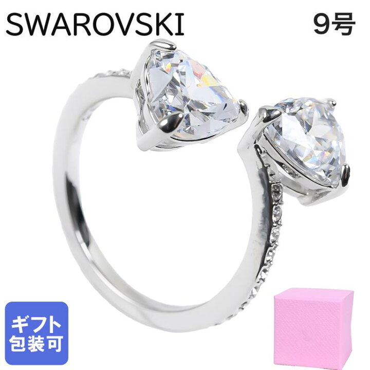 楽天市場】スワロフスキー SWAROVSKI リング 指輪 9号 Attract Soul 