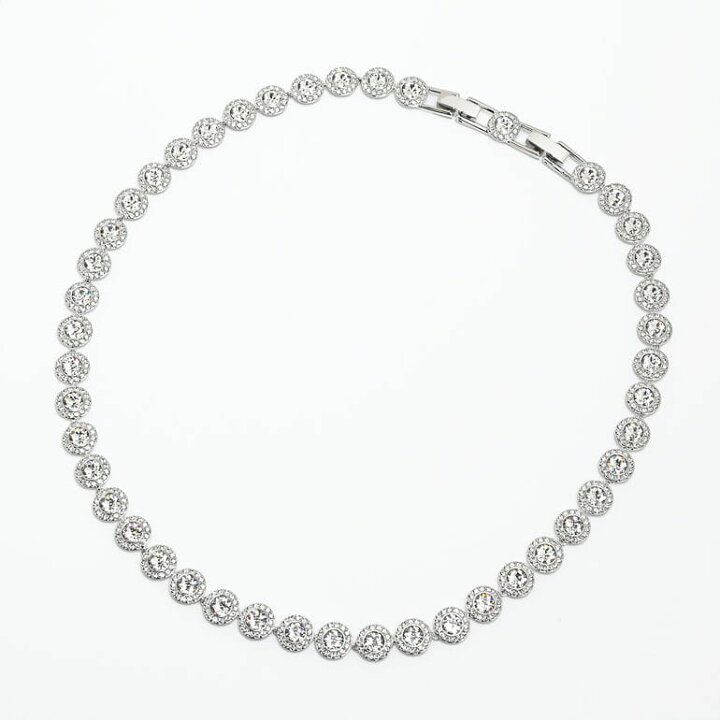 楽天市場】スワロフスキー SWAROVSKI ネックレス Una Angelic Tennis M 