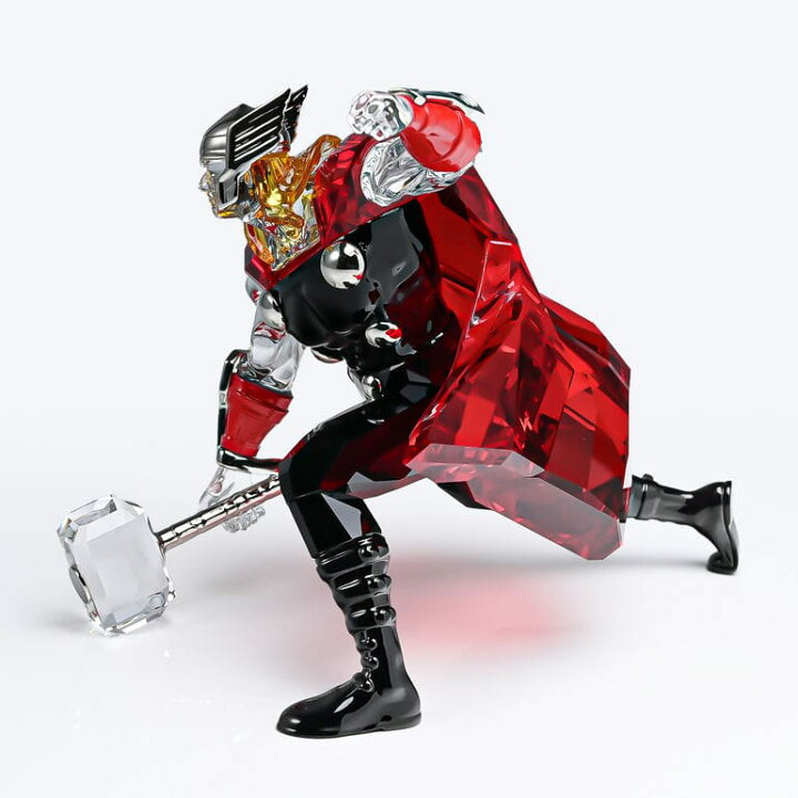楽天市場】スワロフスキー SWAROVSKI クリスタルフィギュア Marvel 