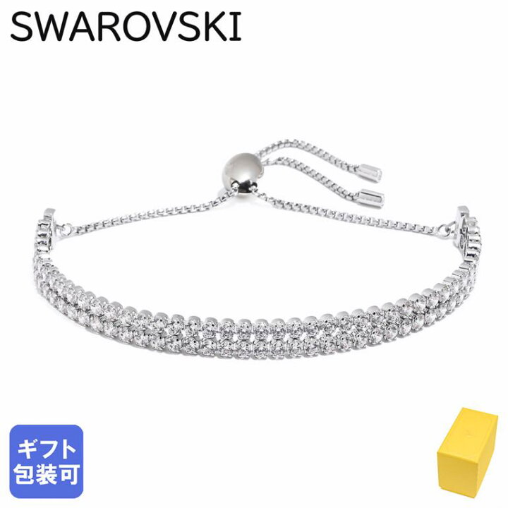 楽天市場】スワロフスキー SWAROVSKI ブレスレット 2連 Matrix Tennis 