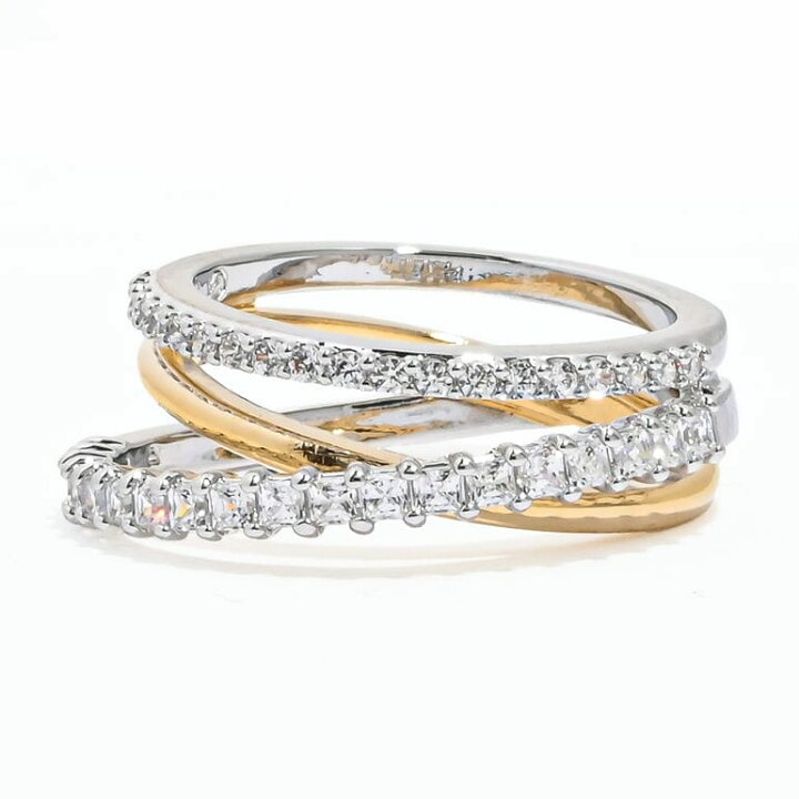 楽天市場】スワロフスキー SWAROVSKI リング 指輪 9号 Hyperbola  