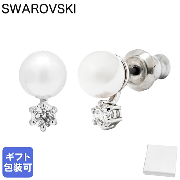 楽天市場】スワロフスキー ピアス レディース マトリックス パール 