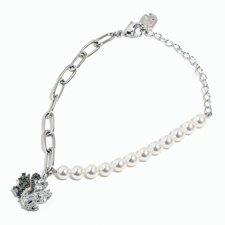 楽天市場】スワロフスキー SWAROVSKI ブレスレット Swan スワン 