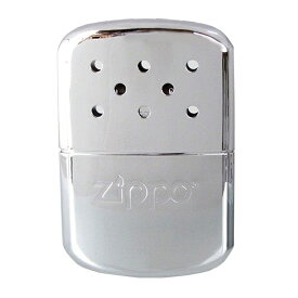 【エントリー10倍★9日20:00から16日1:59】ZIPPO ハンドウォーマー オイル充填式カイロ ジッポー アウトドアライン エコカイロ ハンディウォーマー シルバー クリアケース 40323