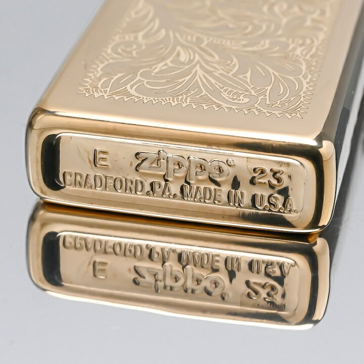 楽天市場】ZIPPO ジッポー ライター ジッポ スリム SOLID BRASS 