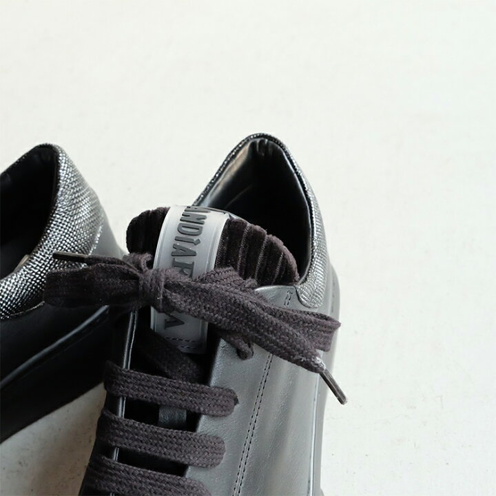 楽天市場】ANDiA FORA(アンディアフォラ) 厚底 黒 スニーカー 本革  