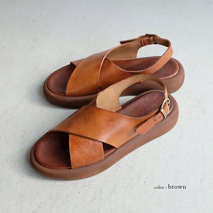 楽天市場】BRADOR ブラドール サンダル レディース クロスサンダル  