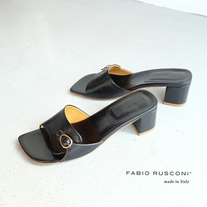 楽天市場】FABIO RUSCONI ファビオルスコーニ ミュール サンダル 
