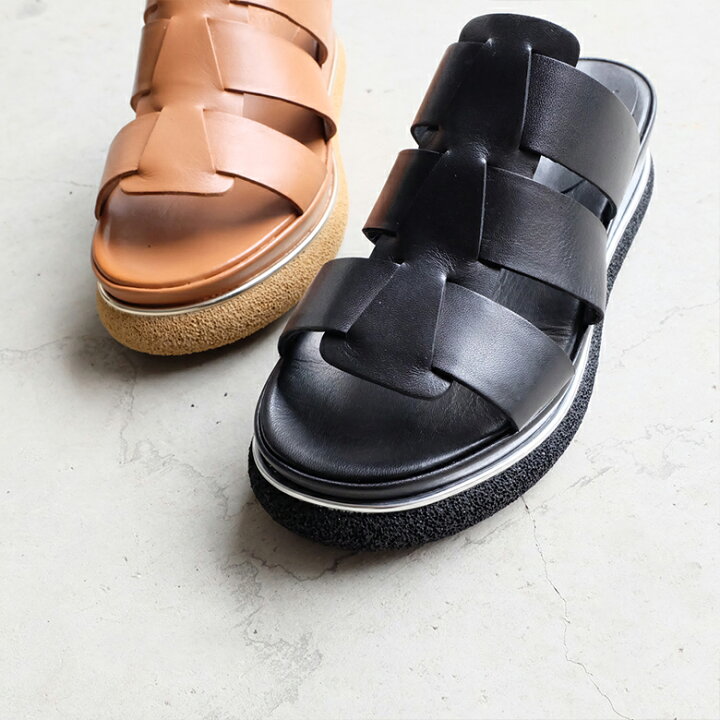 楽天市場】Luca Grossi ルカグロッシ サンダル 厚底 グルカ ミュール 