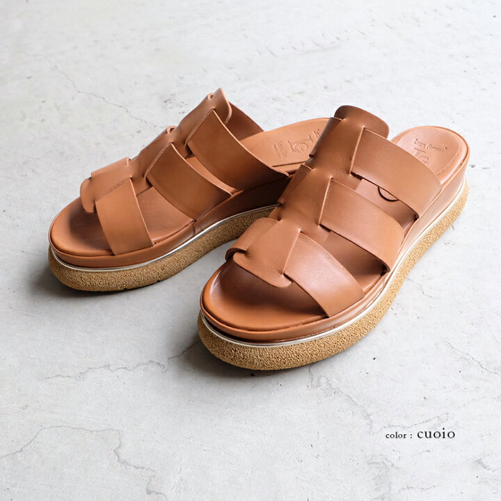 楽天市場】Luca Grossi ルカグロッシ サンダル 厚底 グルカ ミュール 