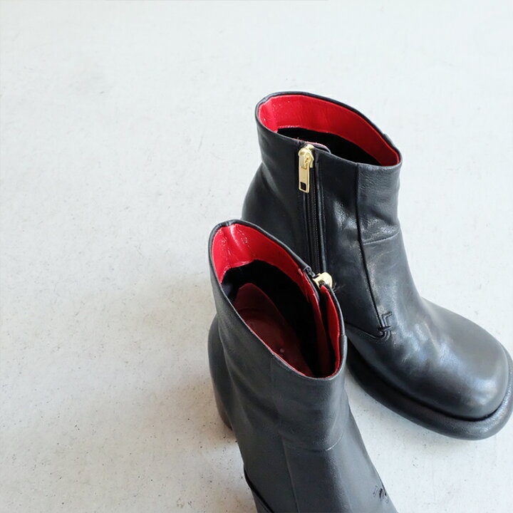 楽天市場】MANA マナ レディース ショートブーツ ヒール ファスナー  