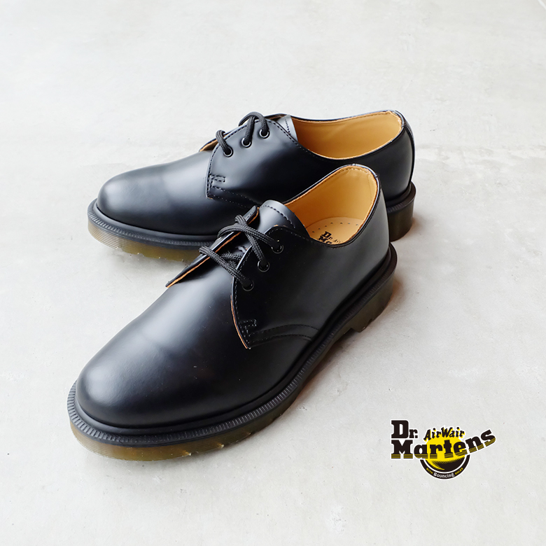 【SALE】Dr.Martens ドクターマーチン レディース 1461 3ホールシューズ 黒 レッド ステッチ黒 (dm1461pwladies)  インポートシューズ | インポート靴のALEXIS／アレクシス