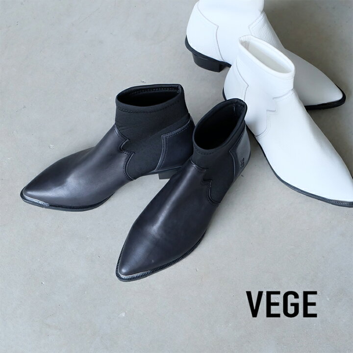 楽天市場】【SALE】VEGE ベジ レディース ウェスタンブーツ ストレッチ 