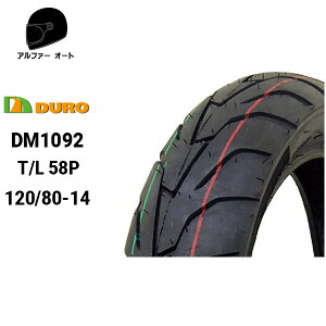 DURO f[ 120/80-14 A^C DM1092 HONDA z_ PCX125 PCX150 TCYAbv `[uX^C XN[^[p^C _bvOEMH yΉ