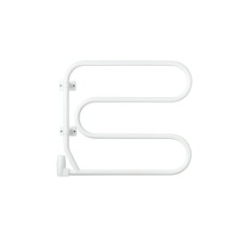 森永 タオルウォーマー TS-Pivot White 壁付け 森永エンジニアリング タオルラック タオル掛け 乾燥 電気式 梅雨 洗濯 匂い 生乾き スウェーデン製 送料無料 海外 洗面室