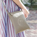 ポシェット レディース 斜めがけ 軽量 バッグ 長財布が入る ブランド 軽い 革 本革 メンズ サコッシュ 縦長 ミニバッグ 小さめ 大人 ママ 旅行 カバン 携帯 スマホ 縦 日本製 20代 30代 40代＜1360 スマイル プチポシェット Mサイズ＞