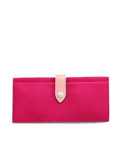 フラグメントケース カードケース 長財布 レディース ブランド緑 薄い 軽い 薄い財布 薄型財布 ブランド おしゃれ ギフト プレゼント コンパクト 金運 風水 色 パワー<1720 フラップ付 フラ