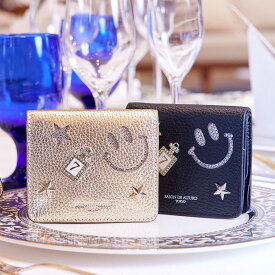 【レビュー特典付き】おミニ財布 レディース 財布 ブランド 可愛い 使いやすい コンパクト ゴールド l字 おしゃれ 本革 30代 40代 50代 小銭入れ コインケース カードたくさん ギフト＜ルクーチェ二つ折りミニ財布 1760＞ クリスマス