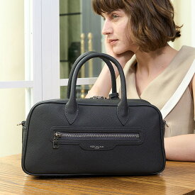 ボストンバッグ レディース 高級 グレインドカーフスキン ドイツ製牛革 上質 レザー 本革 大人可愛い 大人女子 旅行 バッグ 鞄＜ホリゾンタル 2WAYボストン グレインドカーフスキンVer. 1828-bx＞ ホワイトデー